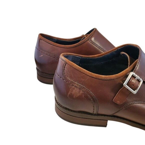 Cole Haan Grand.360 Double Monk Strap Shoes Men’s 11M | Brown Leather Oxford main image 8